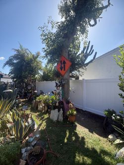 Vinyl fence