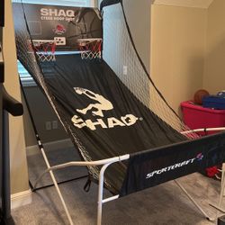 Shaq Arcade Electronic Basketball Game - folds up for easy storage - $25