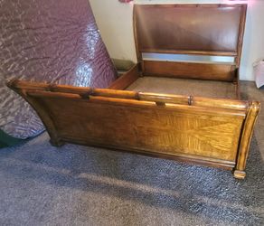 King Bedroom Set 4 Real Wood Pieces