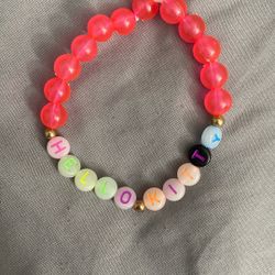 Hello Kitty Bracelet Pink. Glows In The Dark “Pay Cash Only”