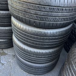 I Have 4 Tires 225-55-17 Good Condition $170 All Four Mounted And Balanced 