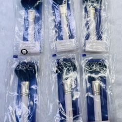 GSQ by Glamsquad Powder Brush Cosmetics Makeup Bundle Set of 6 