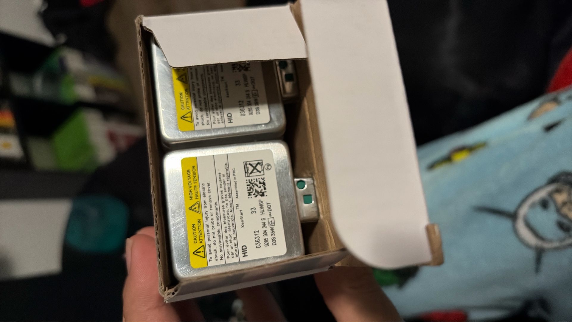 For Cadillac CTS 2008-2013 2X D1S HID Headlight High&Low Beam 6000K Bulbs Set 2