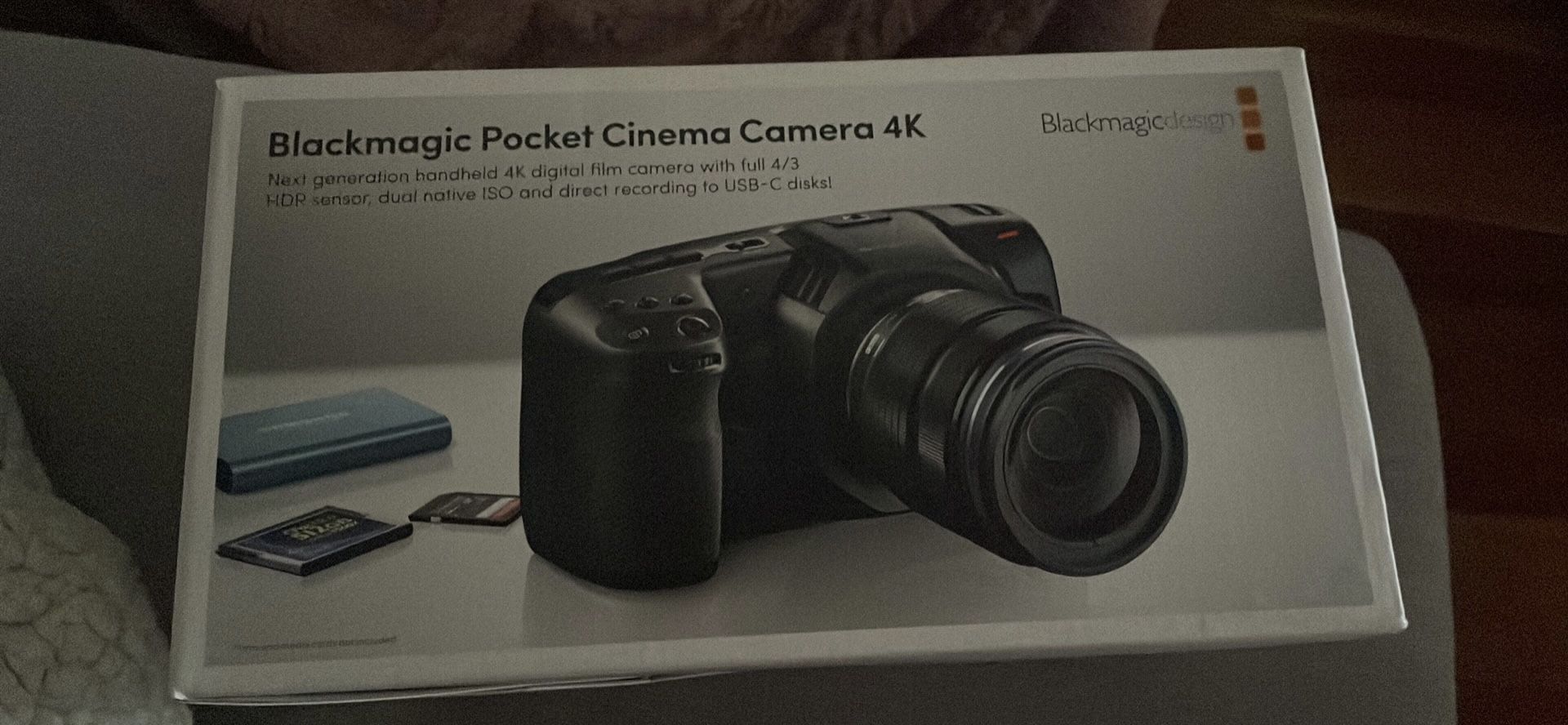 Brand New Cinema Camera (NO LENS, PRICE IS NEGOTIABLE)