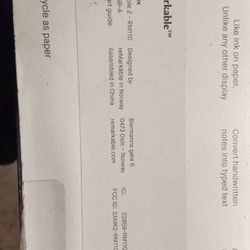 reMarkable 2 Paper Tablet RM110 - Great Condtion