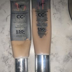 2 IT COSMETICS CC CREAM FAIR/FAIR LIGHT FULL COVERAGE  EXPIRED