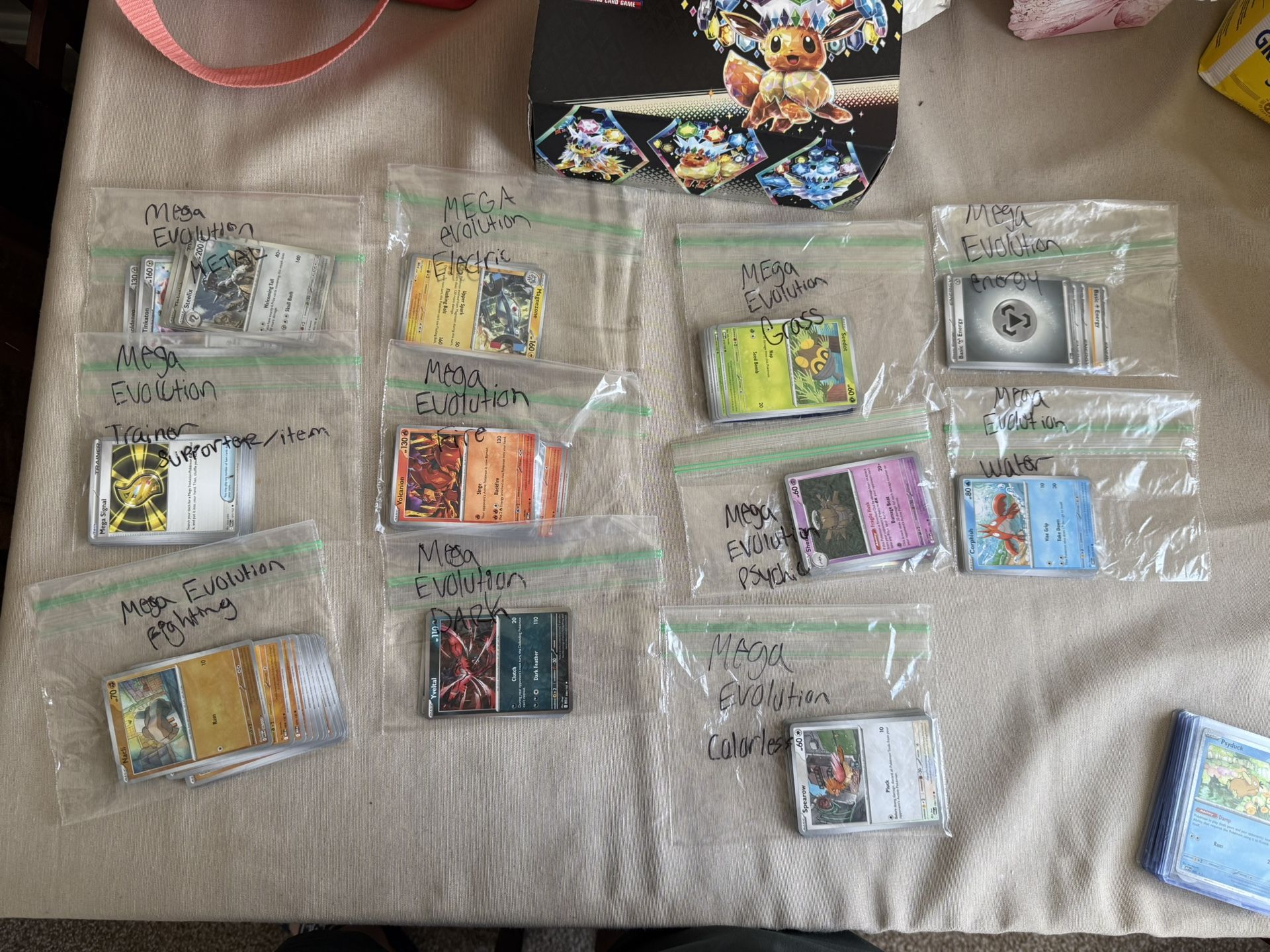 2025 Mega Evolution singles (Looking to make a master set we got what you need )