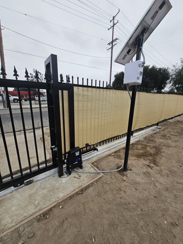 Solar Sliding Gate Opener