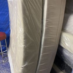 Queen memory foam super thick. Brand new condition in plastic. Must go this week. $350