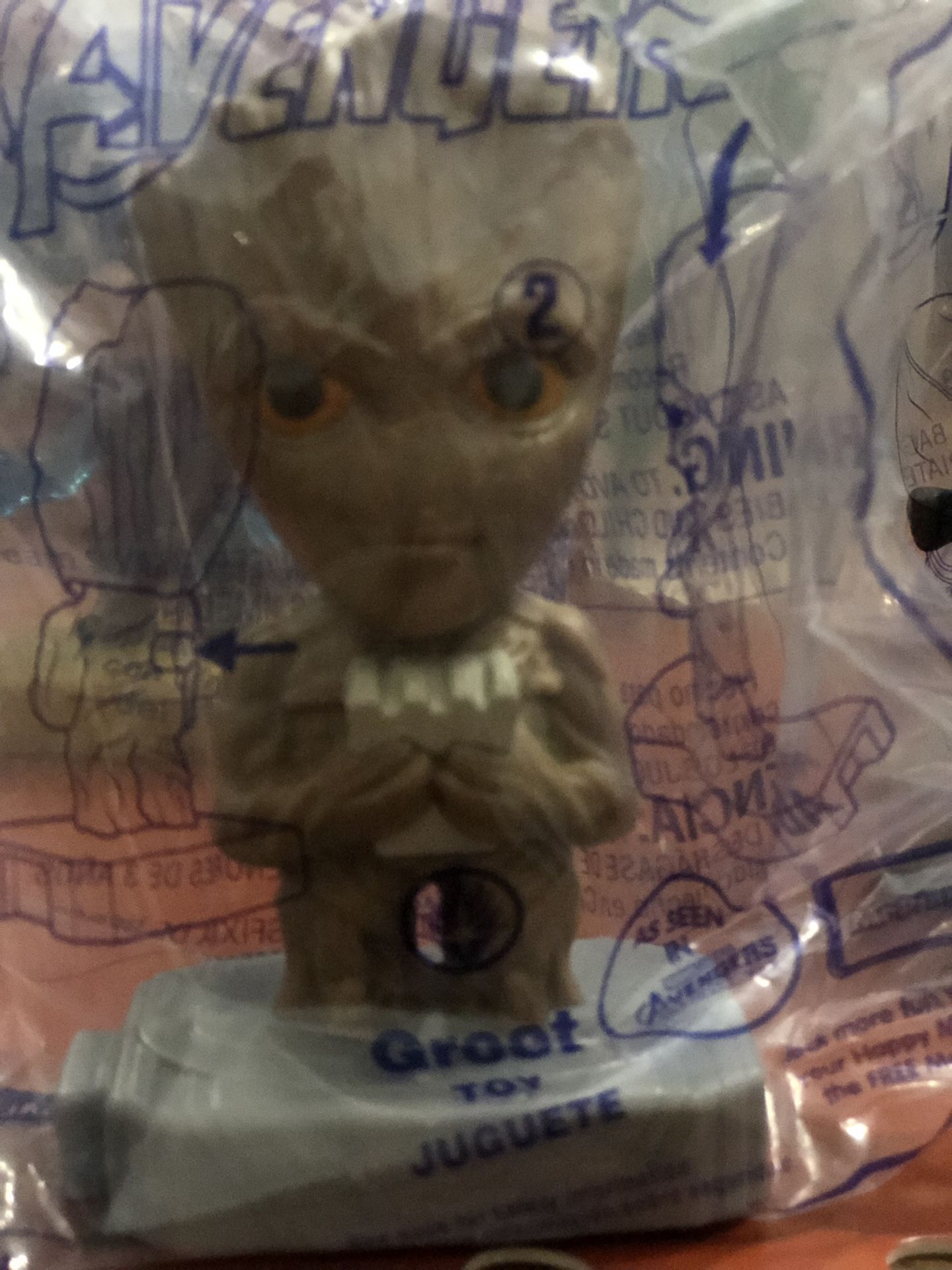 McDonald’s Avengers toys #19 Groot