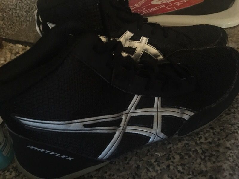 asics matflex 5 white