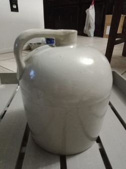 Antique Stoneware Beehive Jug 10in tall 7in wide
