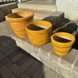 Clay Pot, Mexican Clay Pot And Bicycle 
