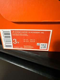 Nike Youth Jr Zoom Vapor 16 Academy Soccer Cleats