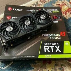 MSI GeForce Rtx 3070 Gaming X Trio 8GB