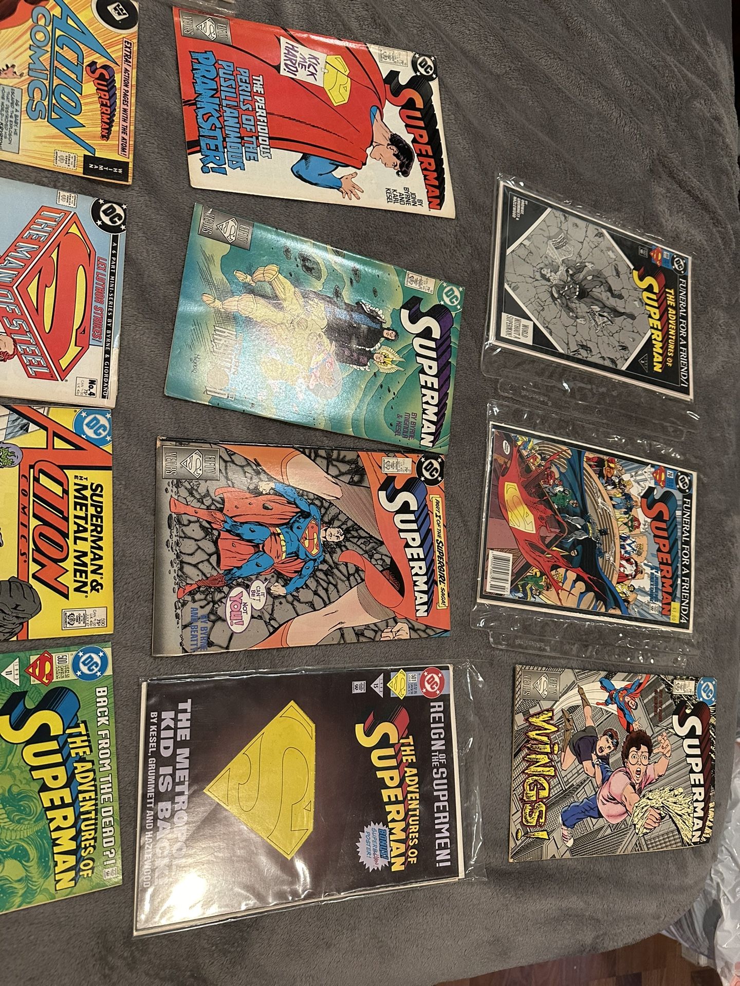 Lot Of 45 Superman Comic Books