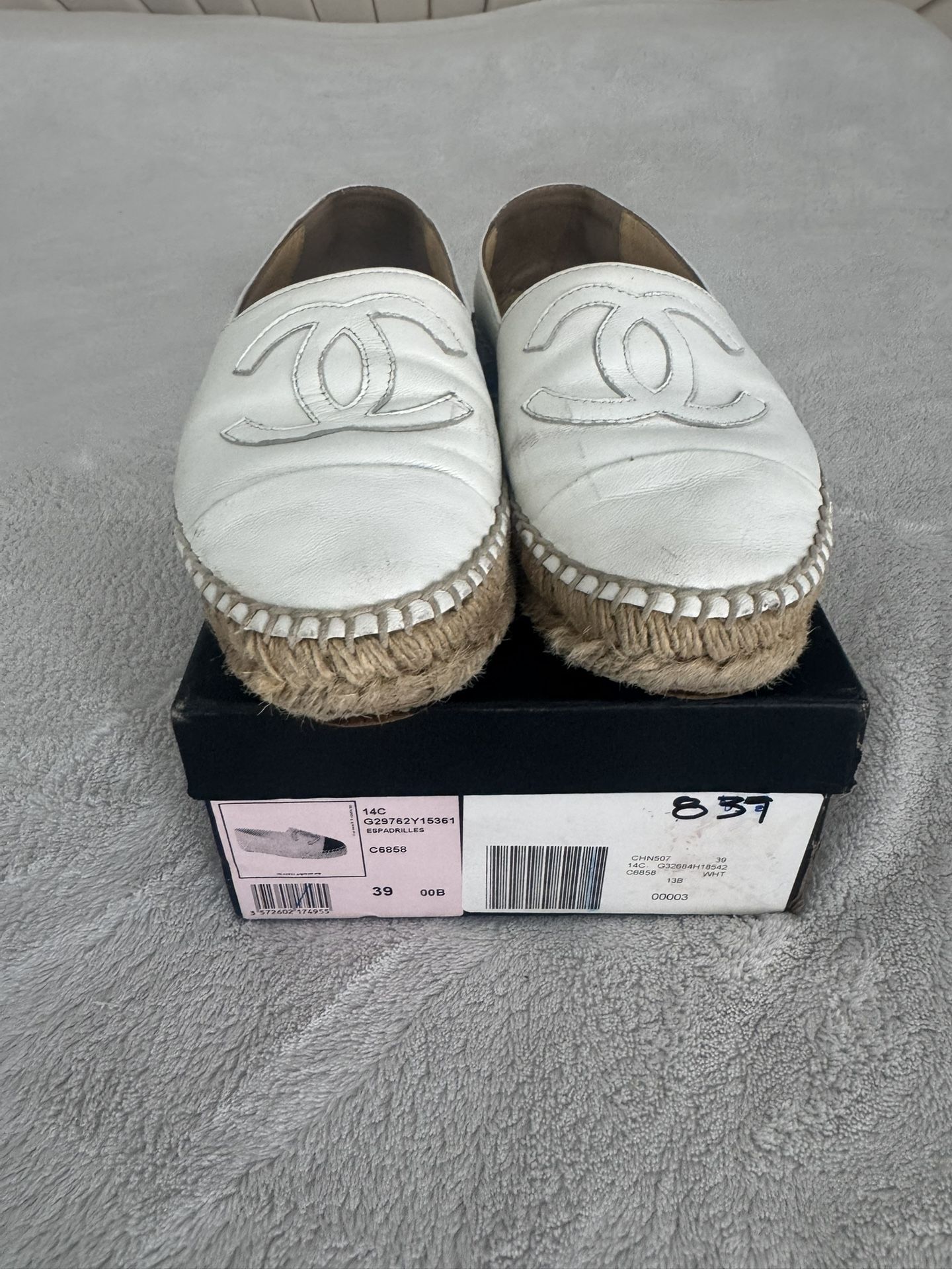 Chanel Authentic Women Shoes Size 39