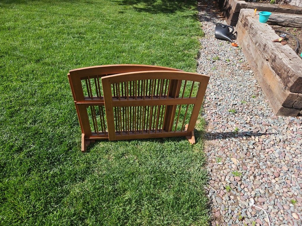 Wooden Pet Gate