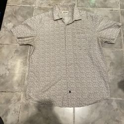 Taylor Stitch Casual Button Down Small Floral Pattern SZ 42