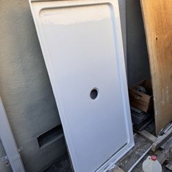 Open Box White Shower Base