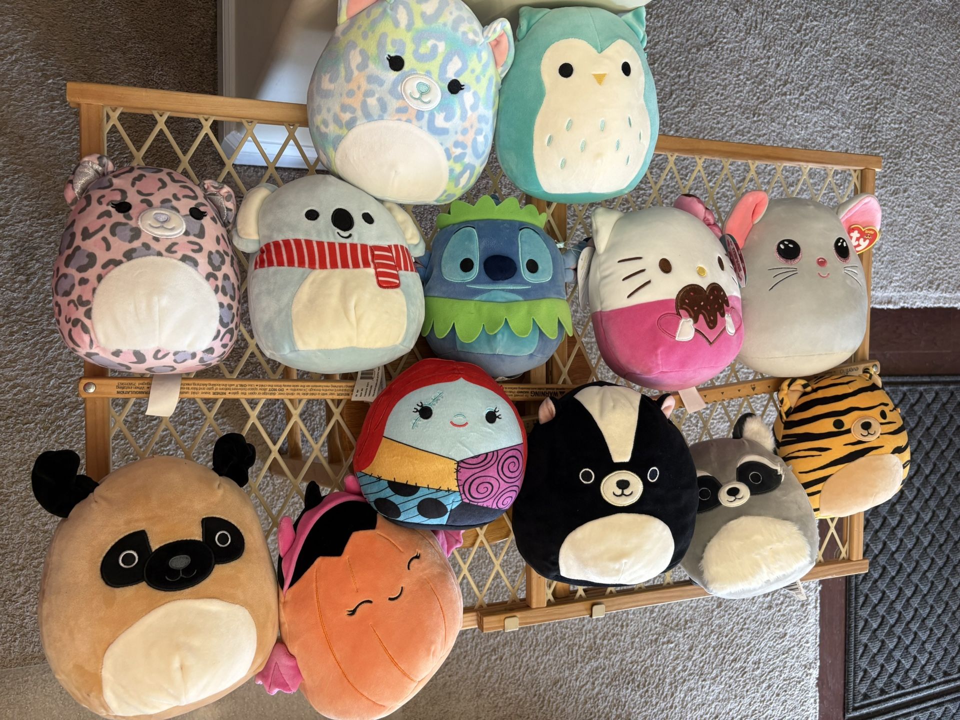8” Squishmallows And TY