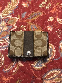 Coach wallet