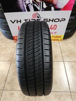 (1) 225 60R 17 CONTINENTAL CONTROL CONTACT TIRE 2256017 USED TIRE (SINGLE) MOUNT BALANCE INCLUDED