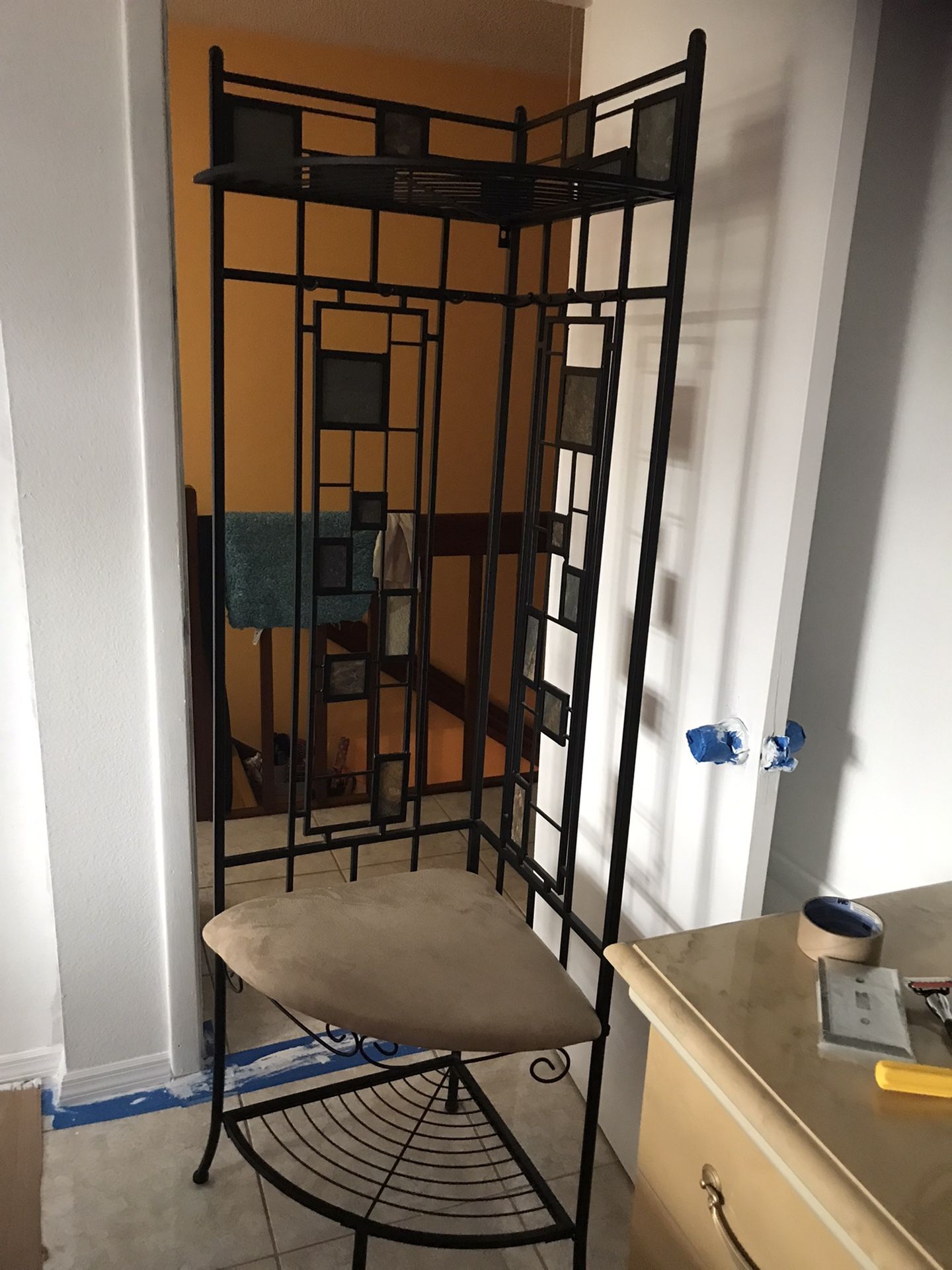 Hall Tree And Two night stand Headboard Mirror dresser