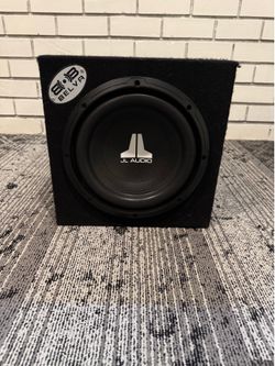 JL Audio 10in Subwoofer + Sealed Box