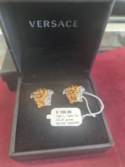 10k Gold earrings 15 grams layaway available 10% dwon if you interested please make sure you ask for Maribel thank you