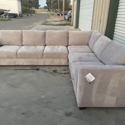 Grey Color L Size Sofa 