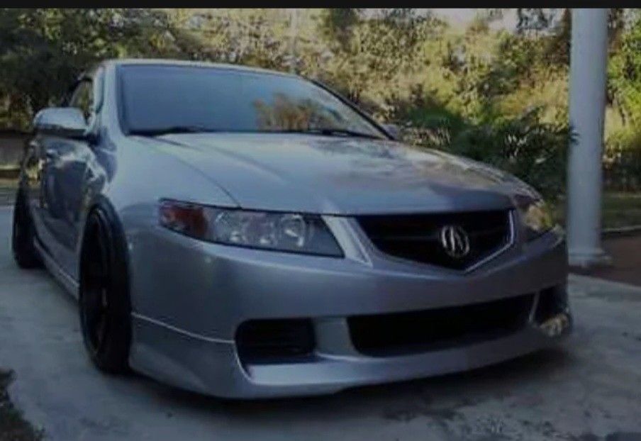 04-05 Acura Tsx Front Lip 