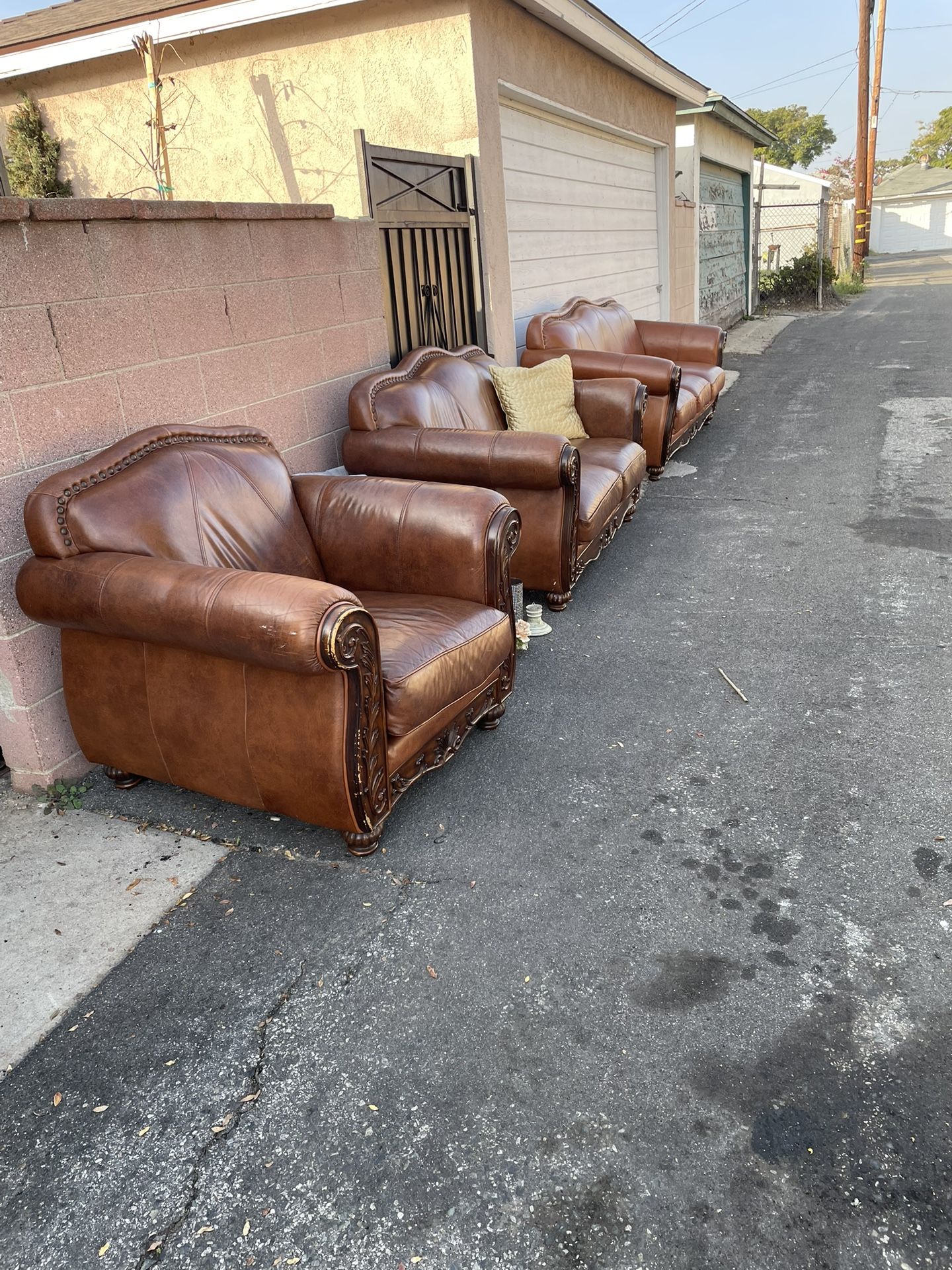 Genuine Leather Couches