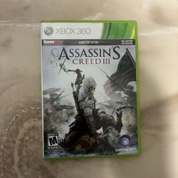 Assassin Creed lll xbox360
