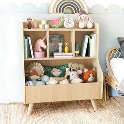 28''H Wood Kids Bookshelf