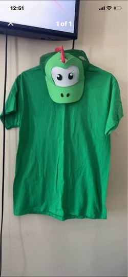 DIY yoshi hat and shirt
