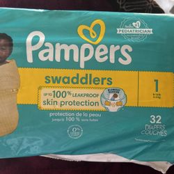 Pampers diapers Size 1