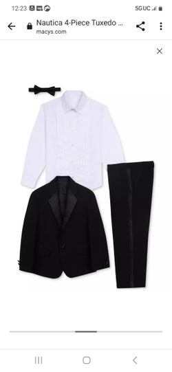 Boys Nautica 4 Piece Tuxedo