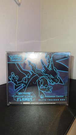 Sealed Pokemon Center Phantasmal Flames ETB