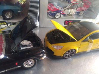 1/18 scale diecast model cars