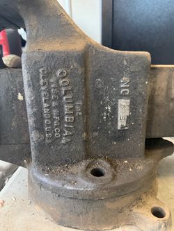 Vintage machinists bench vise