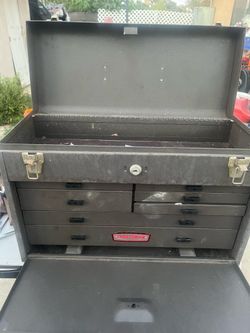 Vintage craftsman tool box