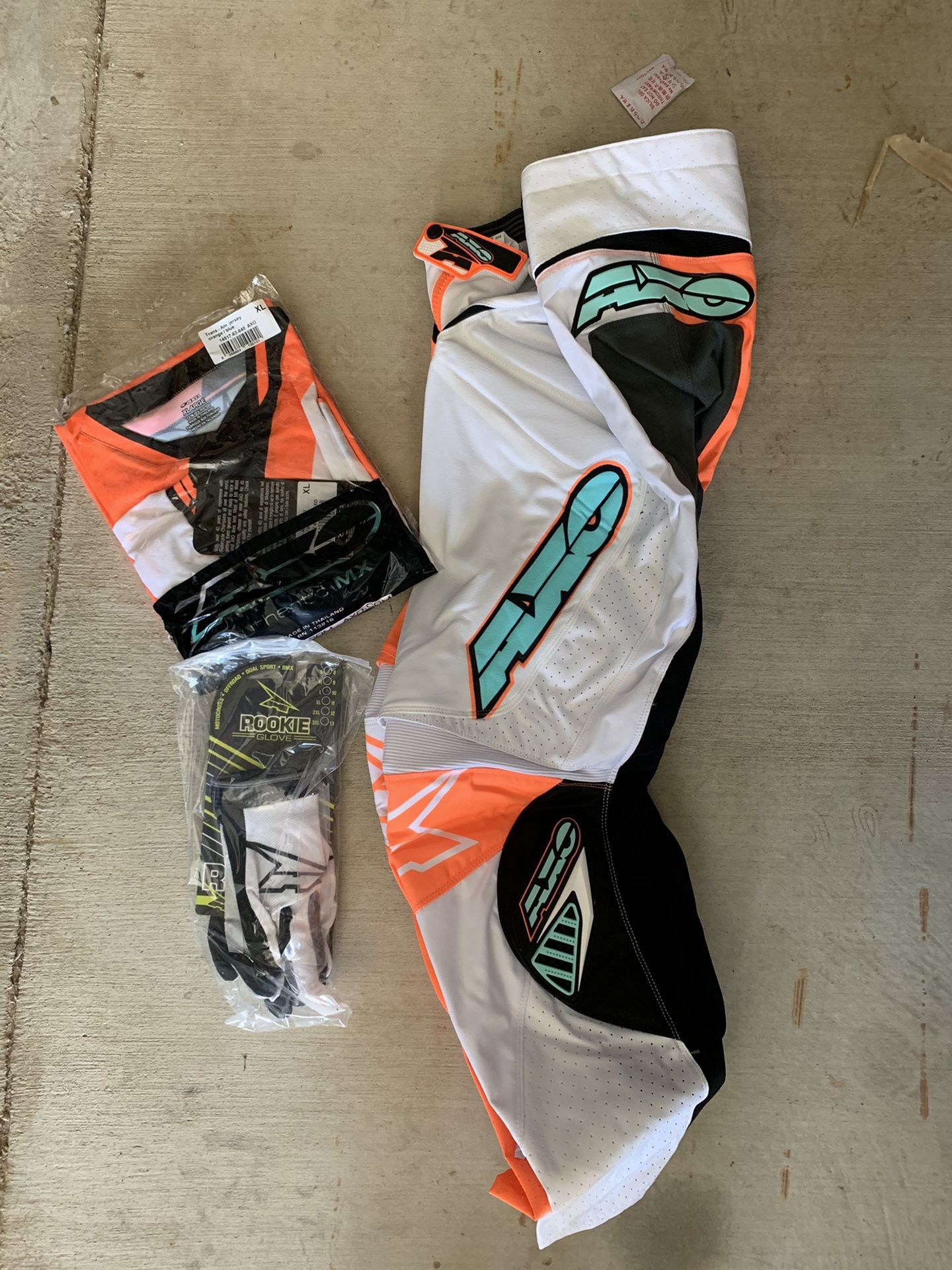 Motorcycle Riding Gear AXO Gear Set New