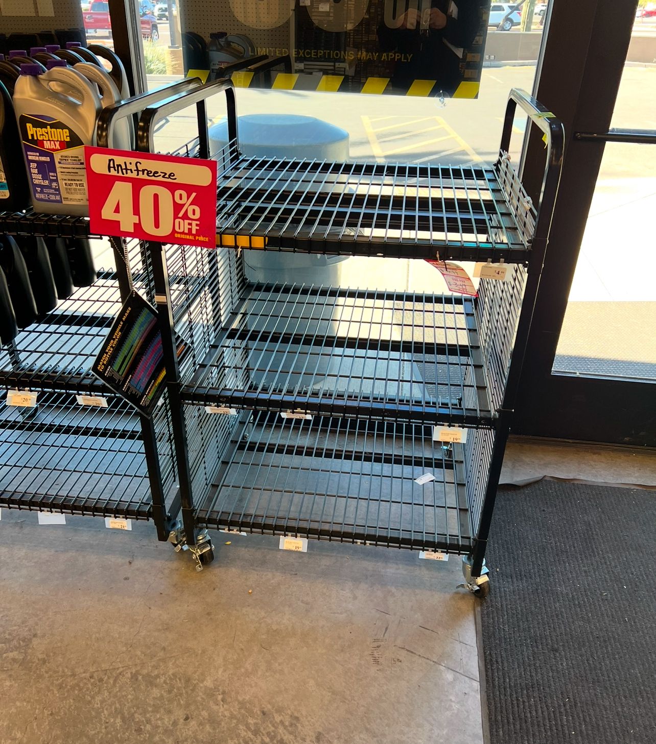 Commercial Display Rack