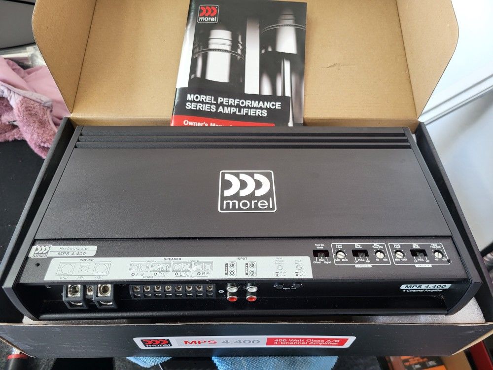 Morel MPS 4.400 Amplifier