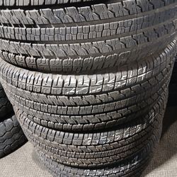 255/65/17 Set Of 4 Good Tread $350 Installation Available $50 All 4 