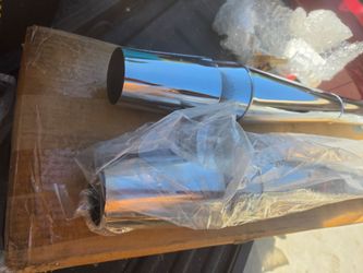Chrome Exhaust Muffler – Set of 2