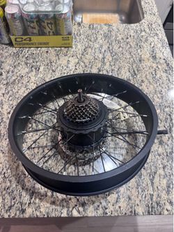 GOTRAX 16” E-Bike Rear Wheel Hub Motor Shimano 6-Speed – Untested