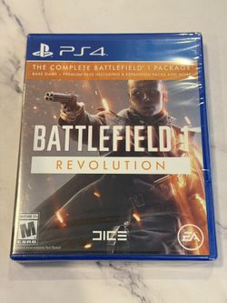 Battlefield 1 Revolution Edition PS4 BRAND NEW & FACTORY SEALED