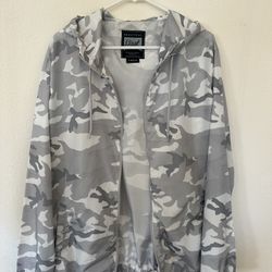 Arctic Camo Windbreaker (L)